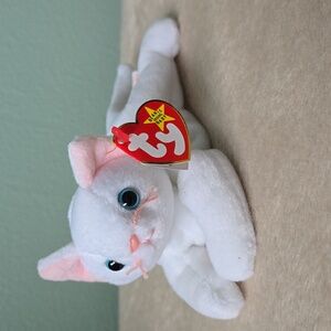 Flip😺4th/3rd Gen Ty Beanie Baby Cat😺Kids Toy☆Rare☆Collectible NWT, PVC Pellets